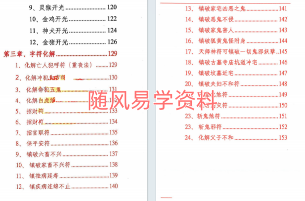 悟易斋  阴阳化解秘法155页