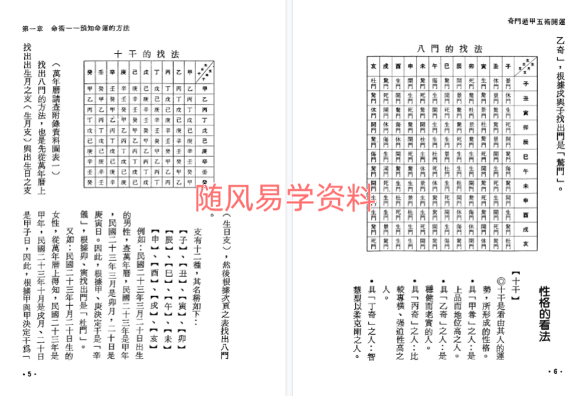高阳堂   奇门遁甲五术开运270页