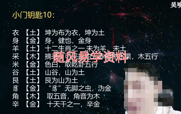 吴晓龙《秘传姓名预测学》视频21集