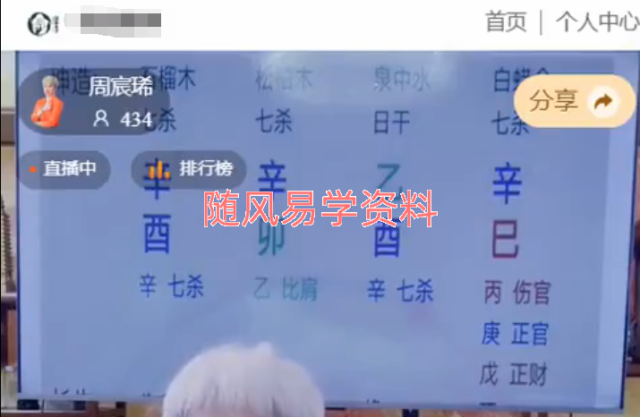 周宸琋   快速了解六亲姻缘的九种关系视频一集