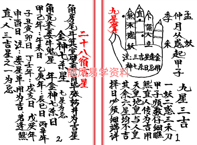 高级择日总册40双页