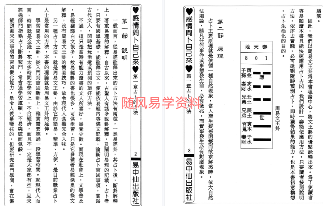 童碧煌  感情问卜自己来287页
