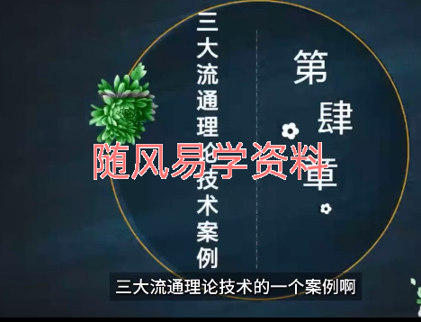 陈路昌     吕氏风水逆转24局&三大流通12集视频