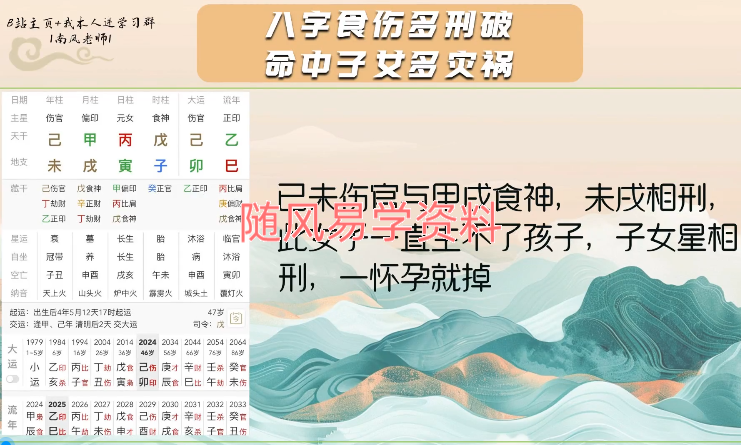 南风  盲派命理147集视频